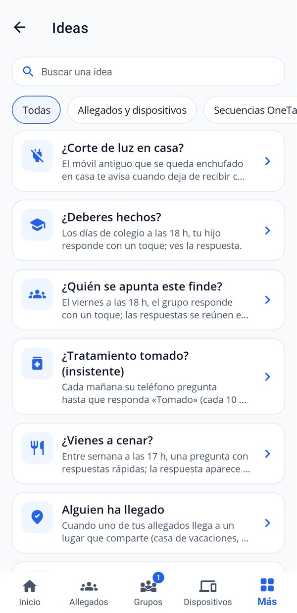 Automatizaciones listas para usar, instaladas con un solo gesto