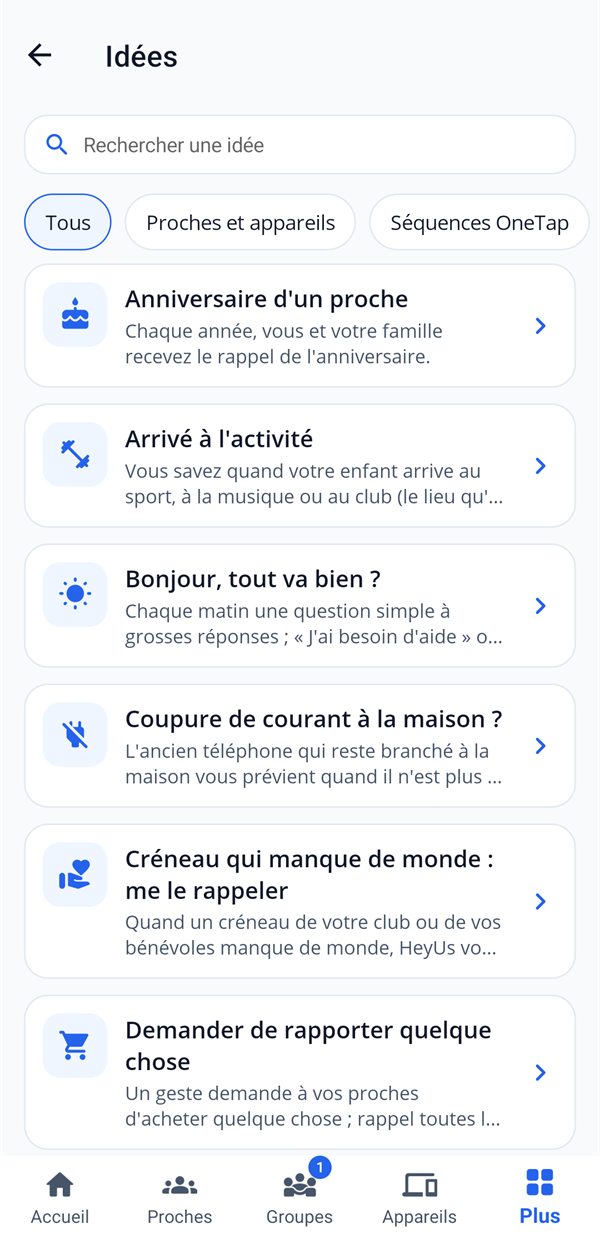 Des automatisations prêtes à l'emploi, installées en un geste