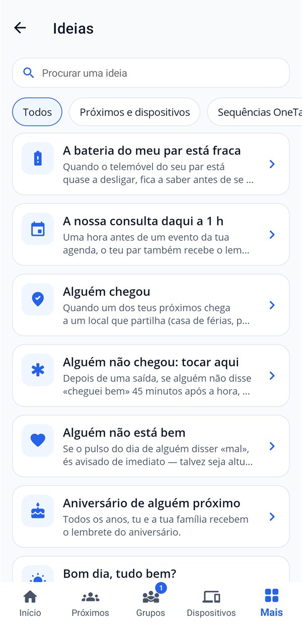 Automatizações prontas a usar, instaladas com um gesto